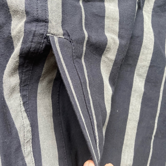 Men's Lululemon KAHUNA Shorts Size 38 Blue Striped - Picture 7 of 7